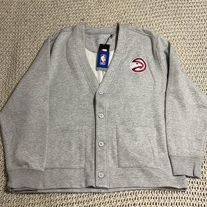 Atlanta Hawks Men’s Large Victory Cardigan